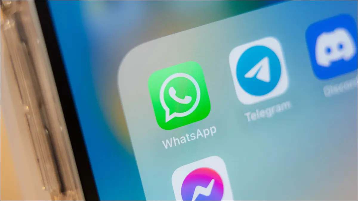 WhatsApp-App in einem App-Ordner