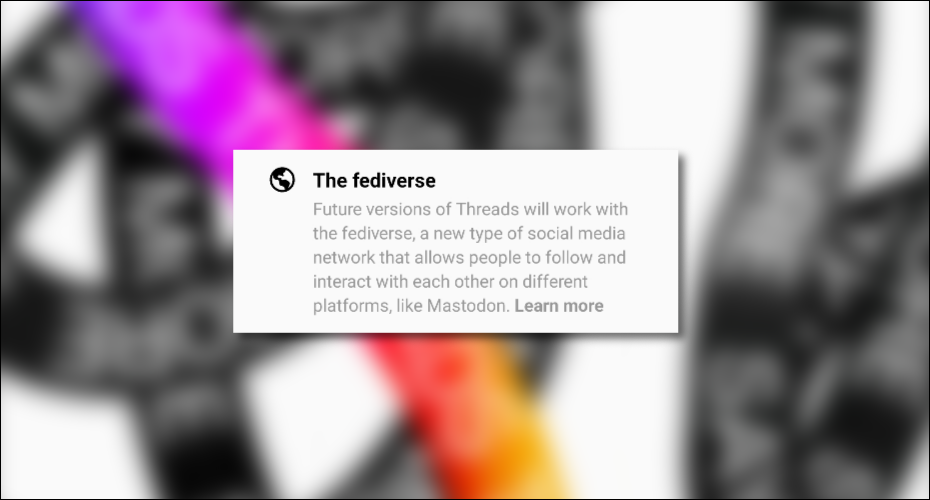 Threads Instagram Fediverse.